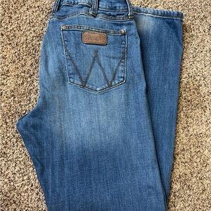 Wrangler Men's Classic Straight Blue Jeans